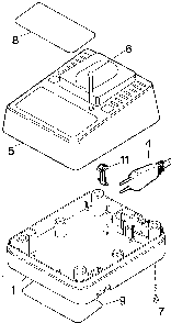 Exploded Diagram A Diagram and Parts List for SL-1-25 Type 2 Black and Decker Charger